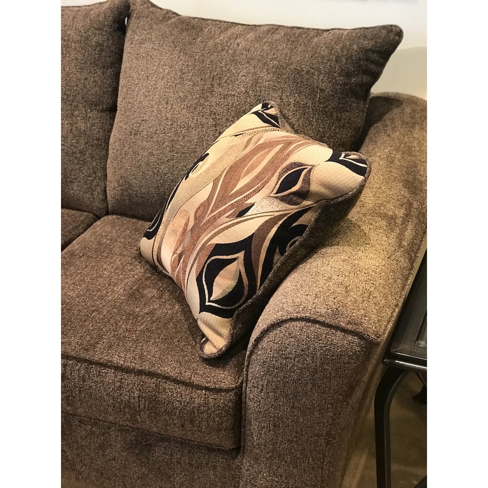 Camero Cafe Fabric 4-Piece Living Room Set. Picture 6