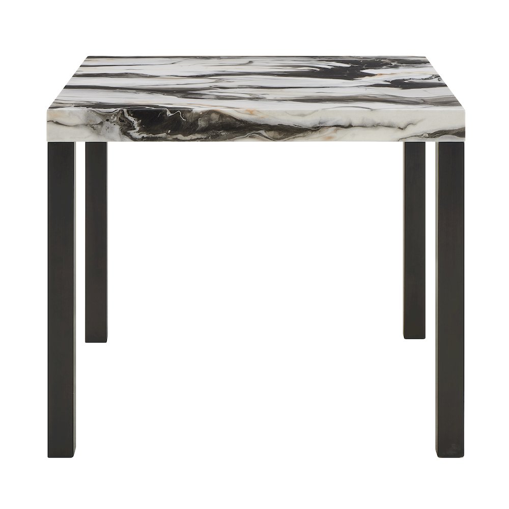 Cavira Modern Faux Marble Counter Height Dining Table. Picture 8