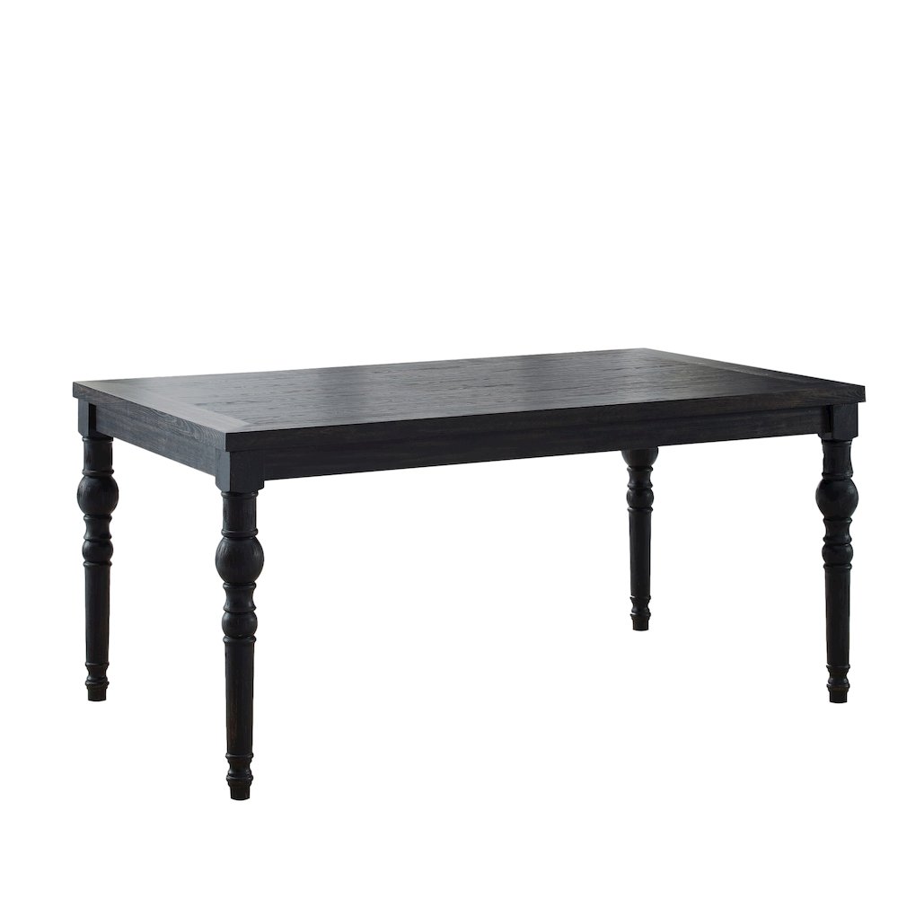 Leviton Urban Style Dining Table, Black. Picture 1