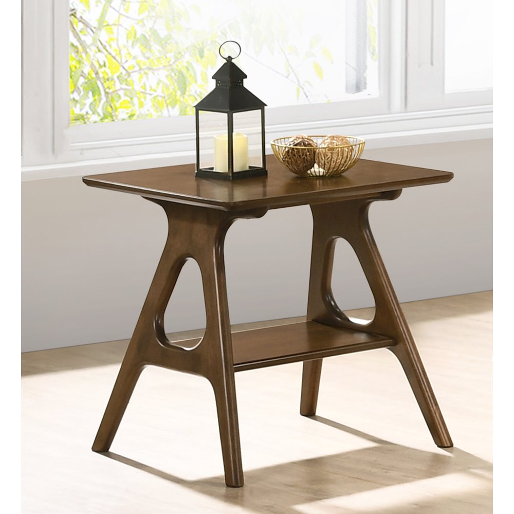 Arona Mid-Century Modern Wood 3-Pc Coffee Table Set. Picture 9