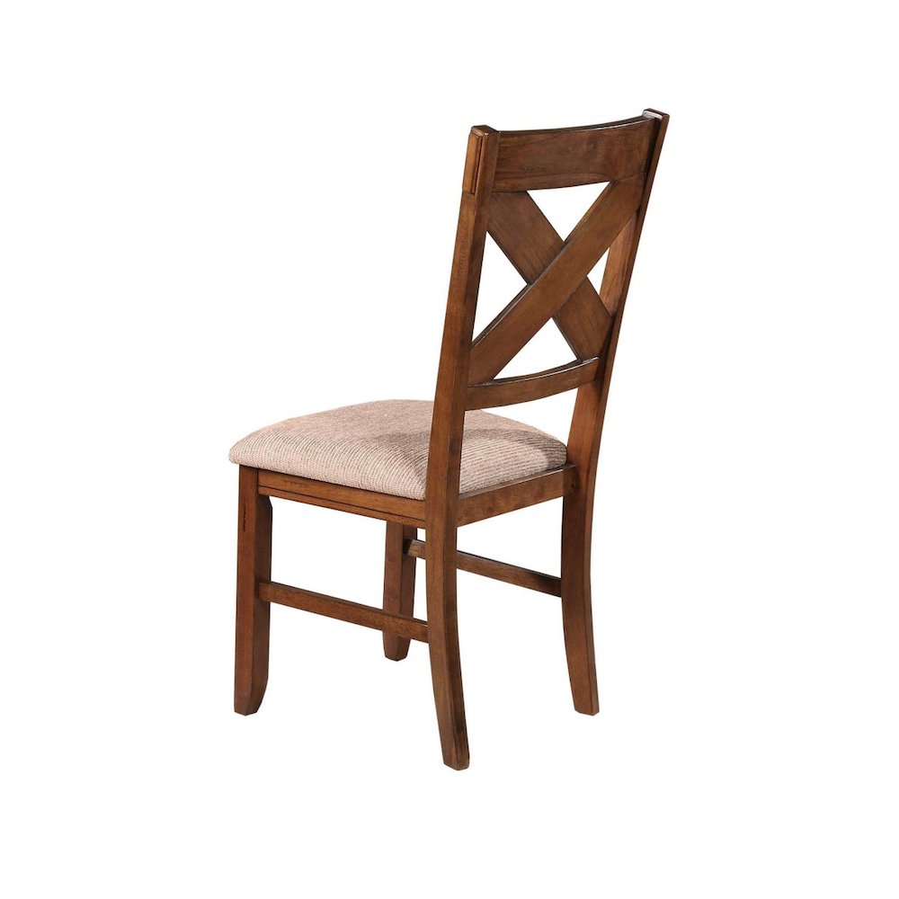 Karven Solid Wood Dining Chairs , Set of 2. Picture 1