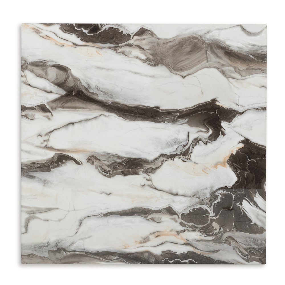 Cavira Modern Faux Marble Counter Height Dining Table. Picture 4