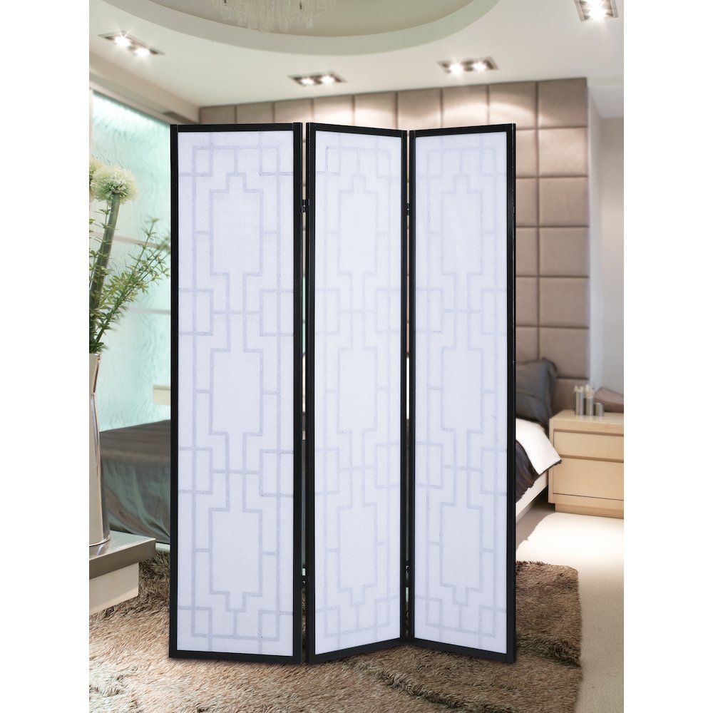 Sudoku 3 Panel Room Divider Screen. Picture 3