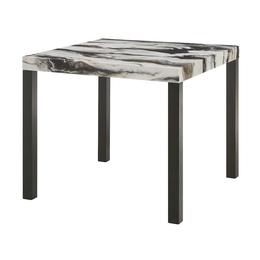 Cavira Modern Faux Marble Counter Height Dining Table. Picture 1