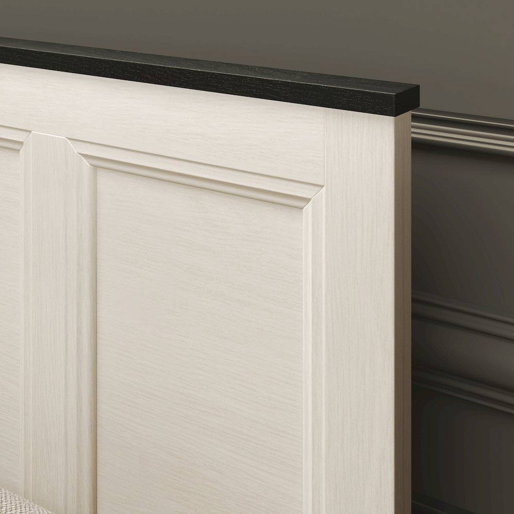 Realynn 6-PC Wood Bedroom Set, Queen Size, Off-White Finish. Picture 14