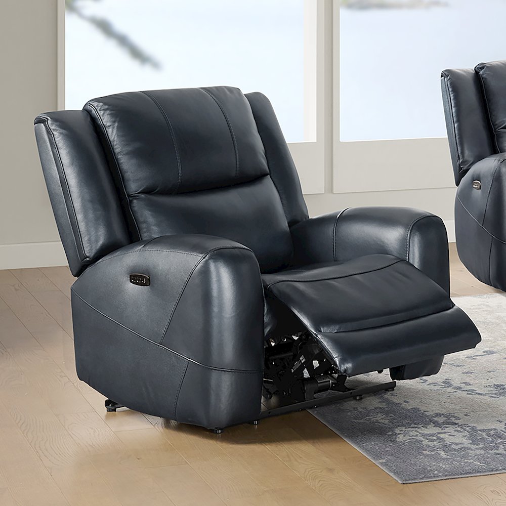 Cozura 3-Piece Leather Power Recling Living Room Set. Picture 8