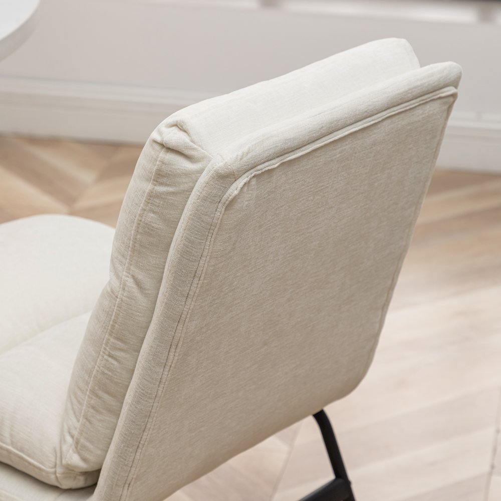 Milos Upholstered Dining Chairs, Set of 2. Picture 10