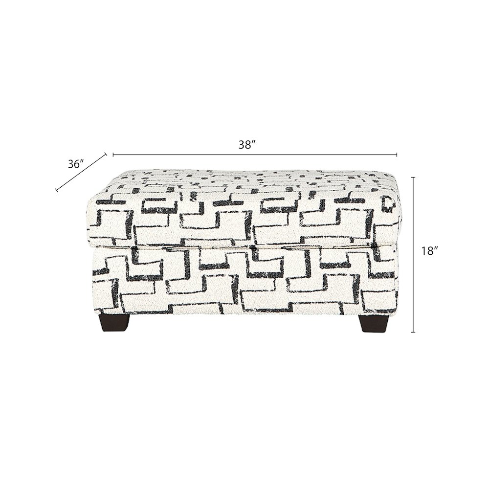 Nason Wide Wale Corduroy Living Room 4-Piece Sofa Set, Charcoal. Picture 14