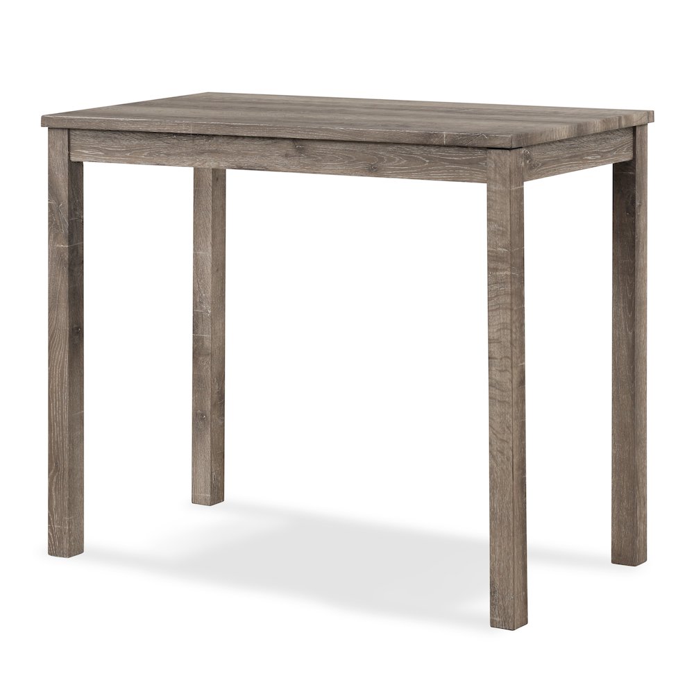 Sora Wood 3-Pc Counter Height Dining Set, Taupe. Picture 5