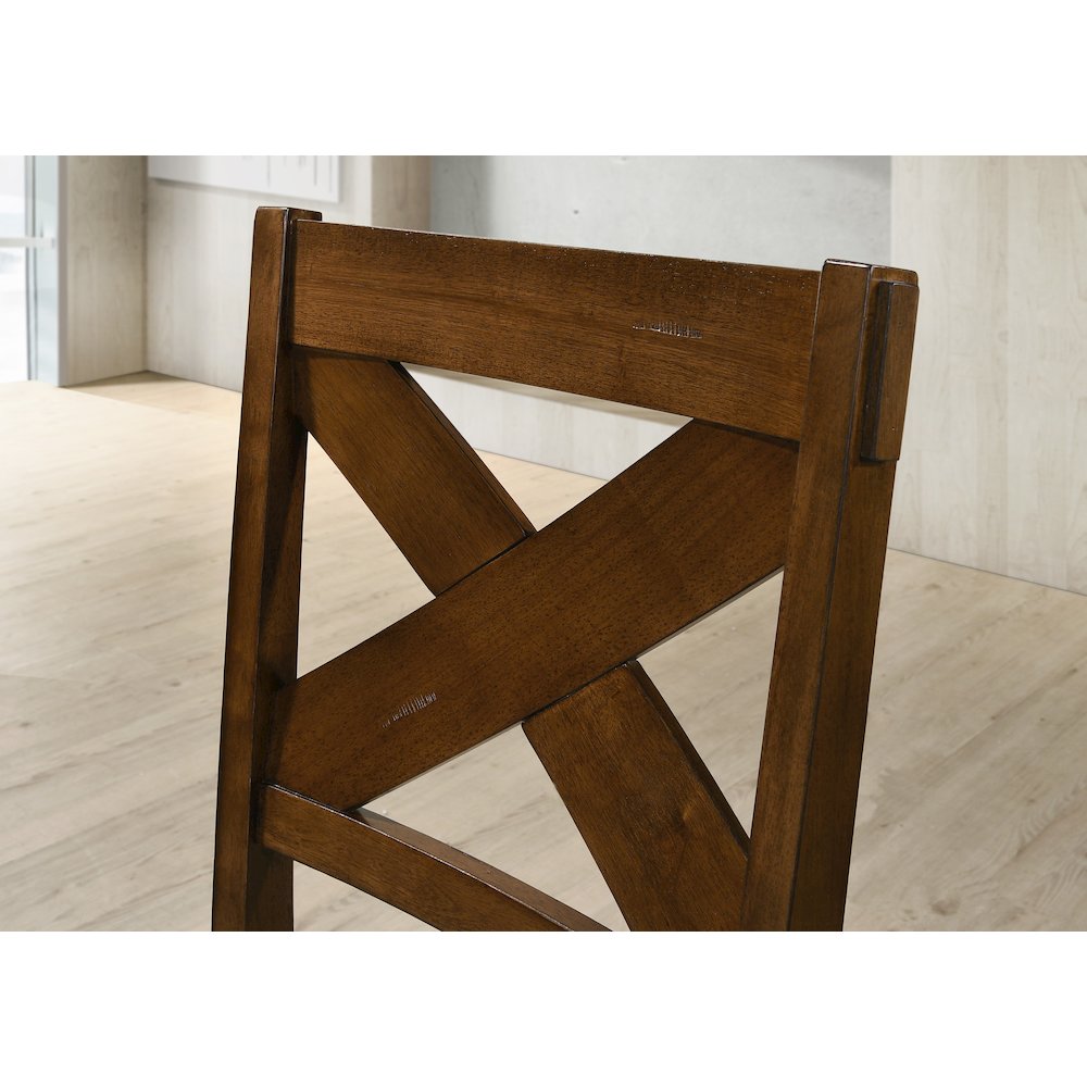 Karven Solid Wood Dining Chairs , Set of 2. Picture 6