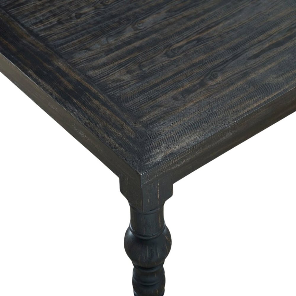 Beige Tan Kitchen Table Chairs Set of 4, Wood Dining Set with Tufted Seats. Picture 8