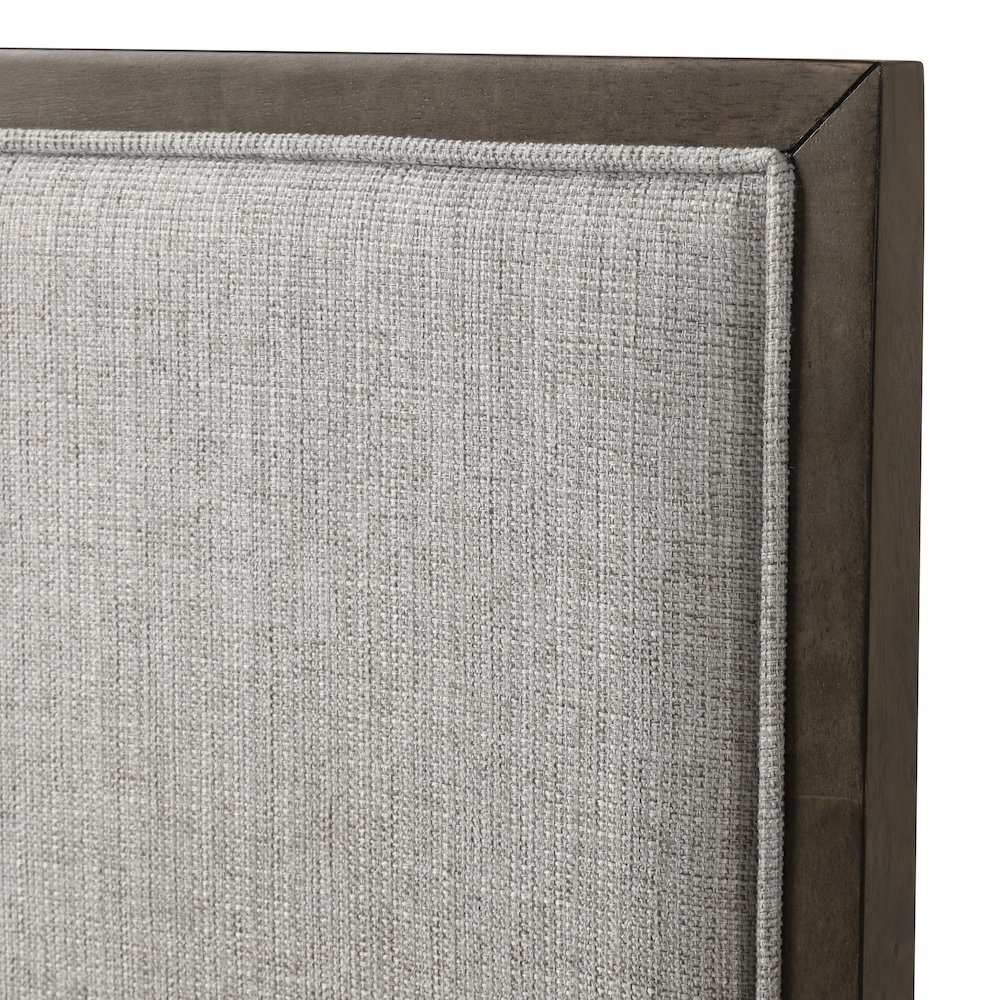 Aberll Wood Dining Room Set, Table with 6 Side Chairs, Gray. Picture 13