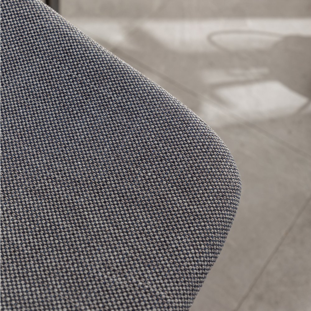 Porth Fabric Kitchen 28.25" Barstools, Set of 2, Gray. Picture 9