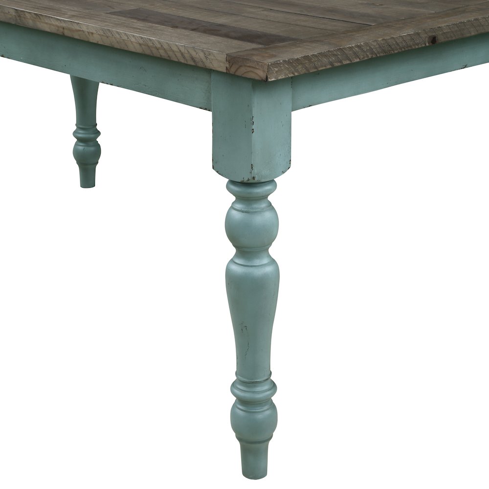 Prato 6-Piece Dining Table Set with Cross Back Chairs and Dining Bench. Picture 8