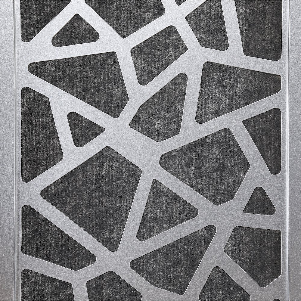 4-Panel Wood Room Divider, Folding Portable Partition Screen, Black and Silver. Picture 6