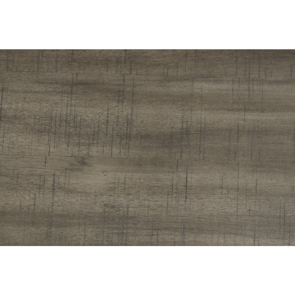 Ebret Farmhouse Two-tone Distressed Wood Dining Table, Brown and White. Picture 7