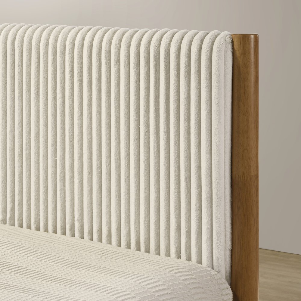 Vichy 5-Pc Bedroom Set with Queen Bed, Dresser, Mirror, Nightstand, Chest. Picture 6