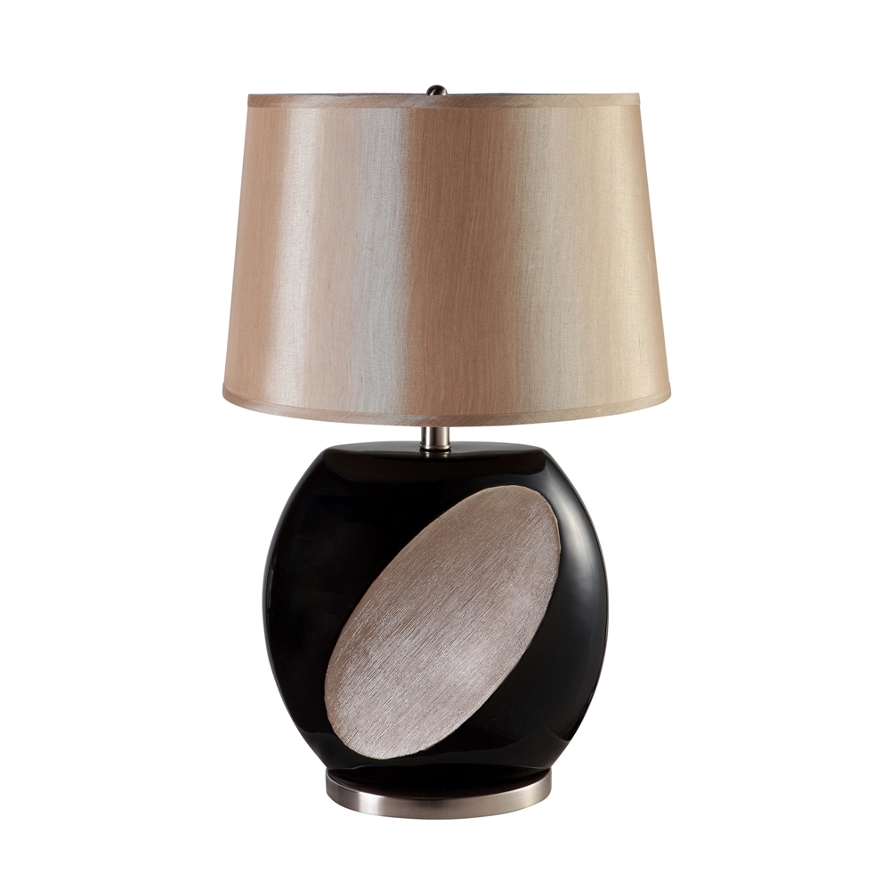25"H Retro Ceramic Table Lamp. Picture 1