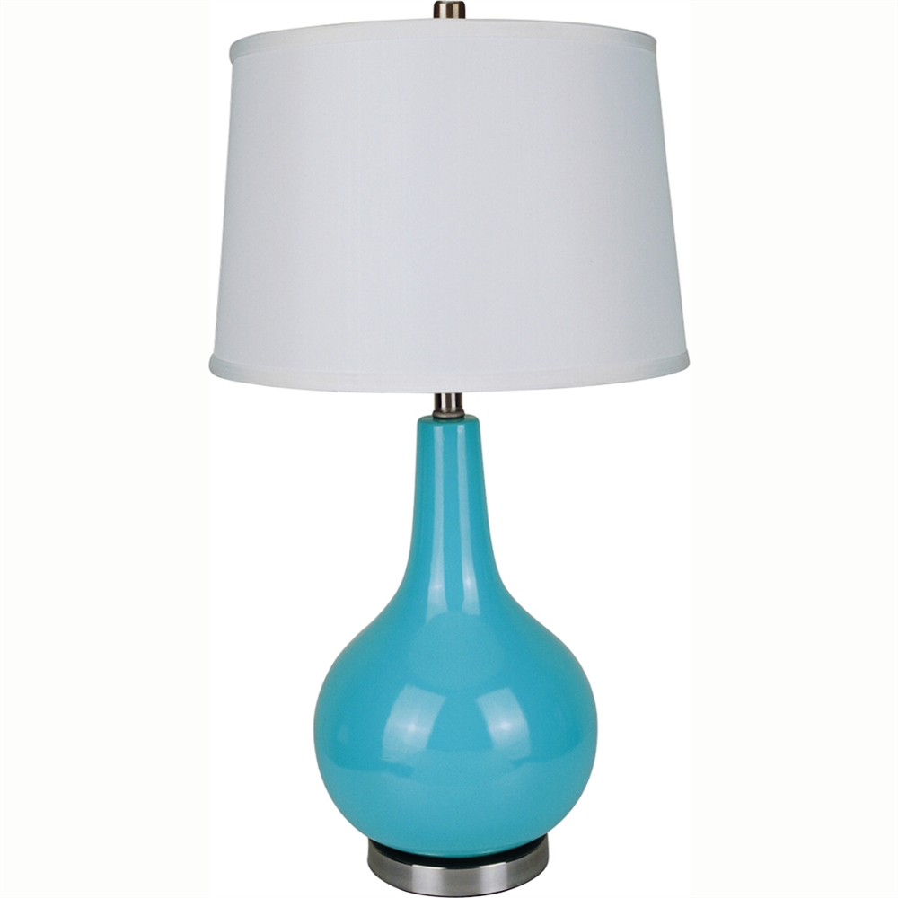 28" Ceramic Table Lamp. Picture 1