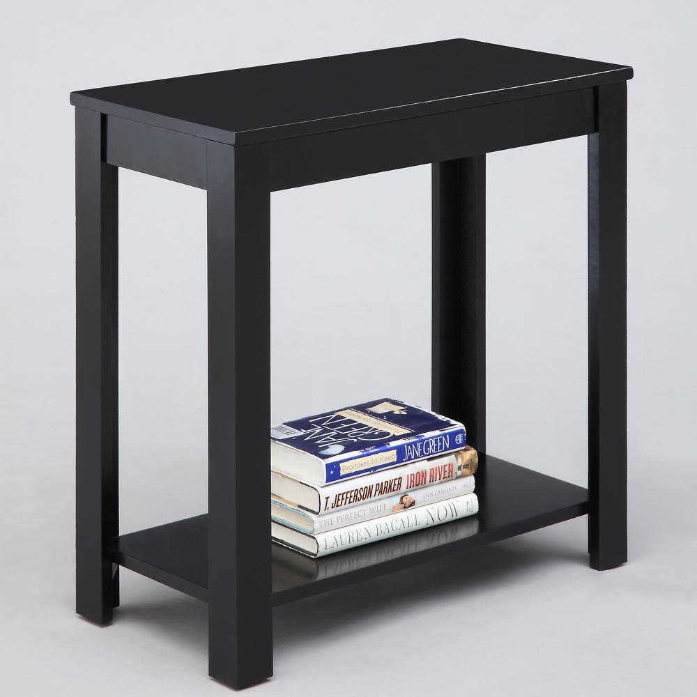 24" Traditional Dark Cherry Side/End Table. Picture 3