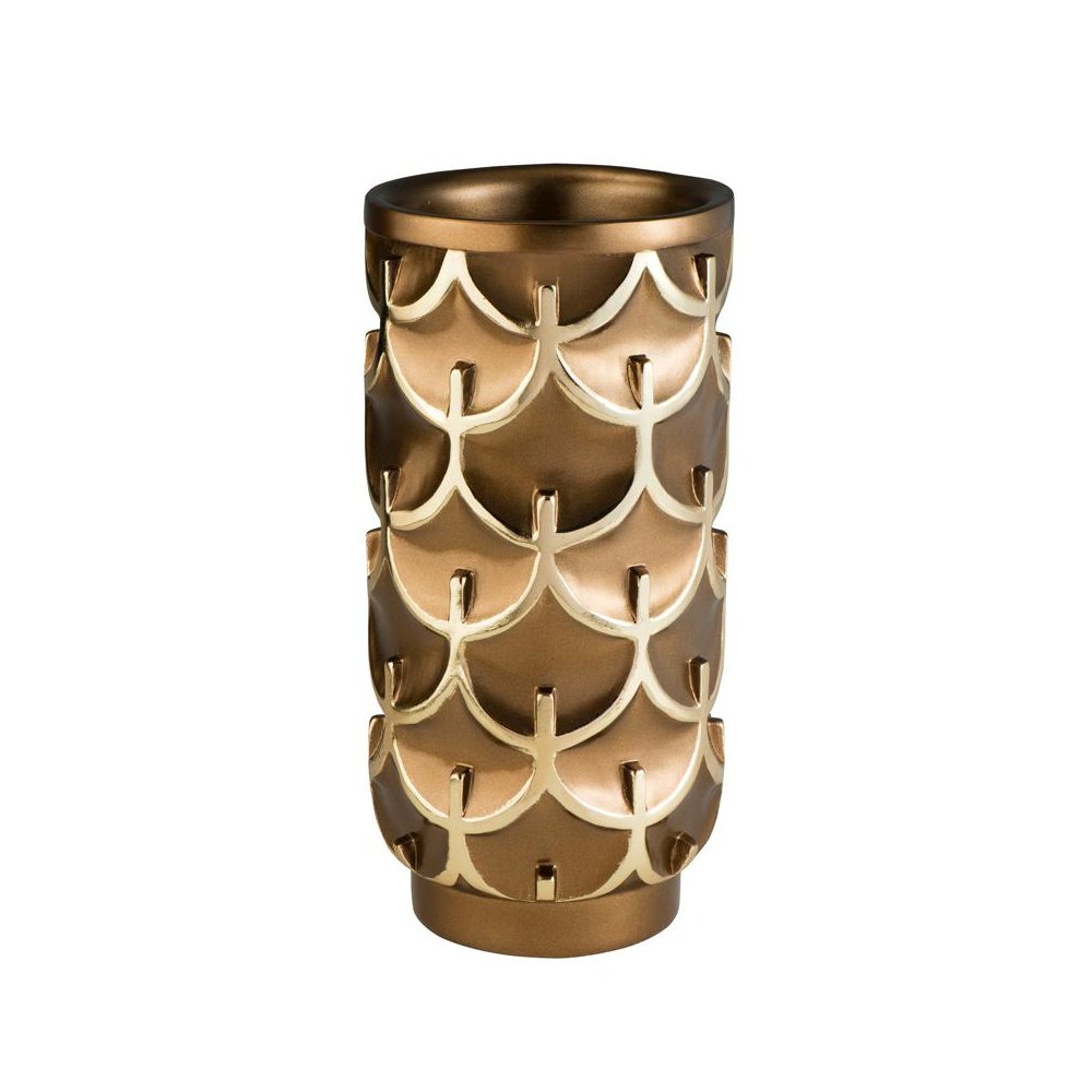 7" W x 14.25"H Mystic Owl Vase Décor. Picture 1