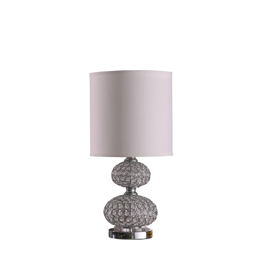 24"in MOD CRYSTAL INSP RETRO TABLE LAMP. Picture 1