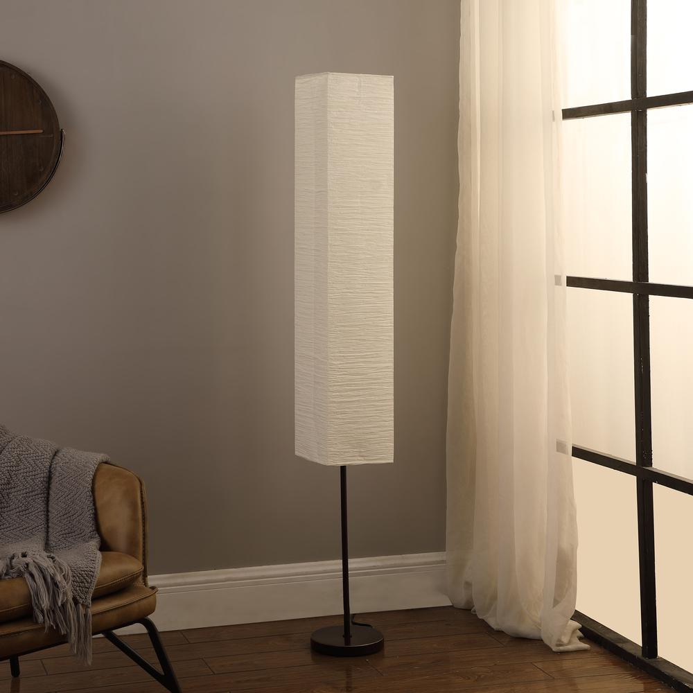 62.5" In Noki Japanese Paper Floor Lamp. Picture 3