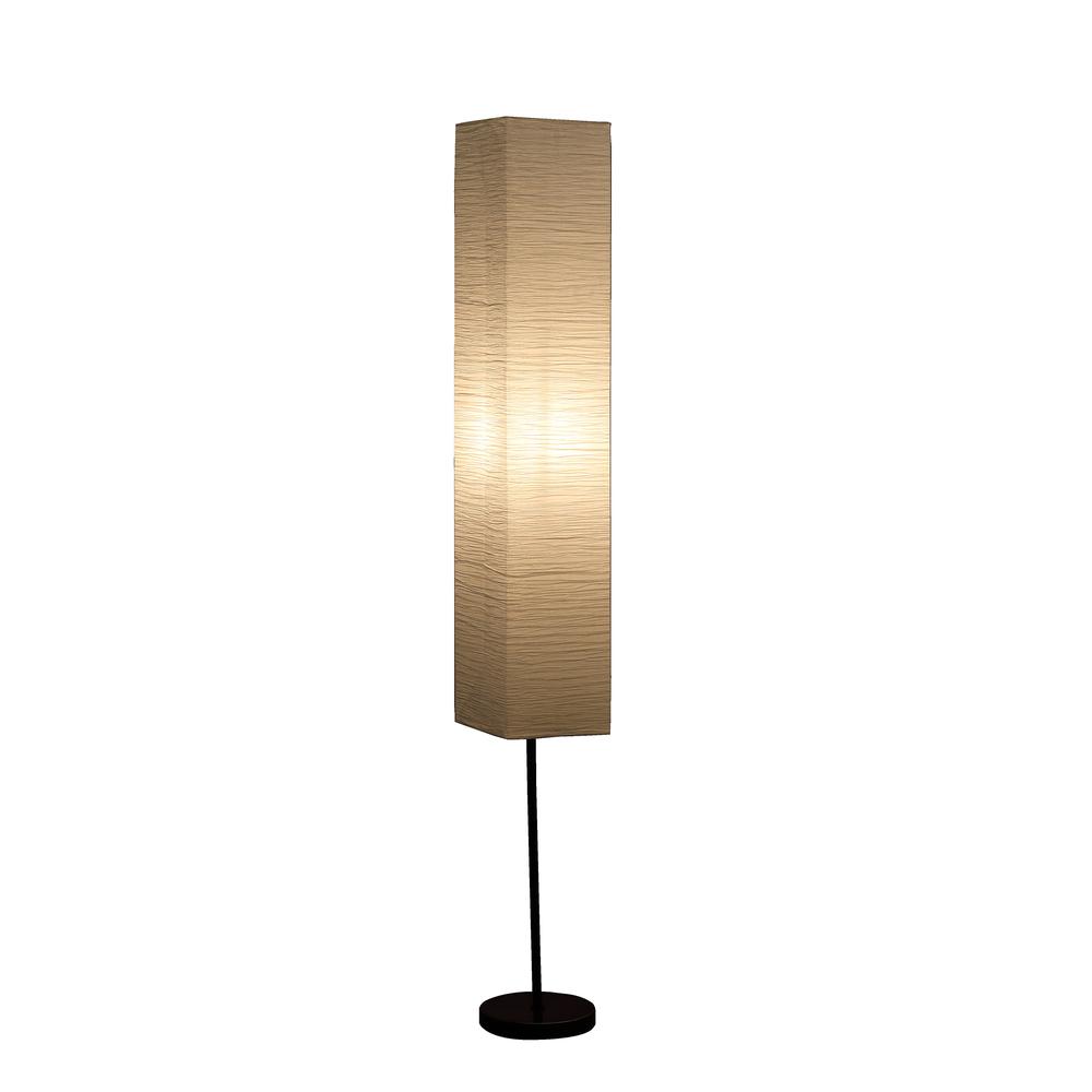 62.5" In Noki Japanese Paper Floor Lamp. Picture 2