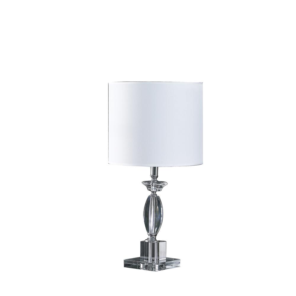 23.25" In Emmil Cut Crystal Modern Table Lamp. Picture 1