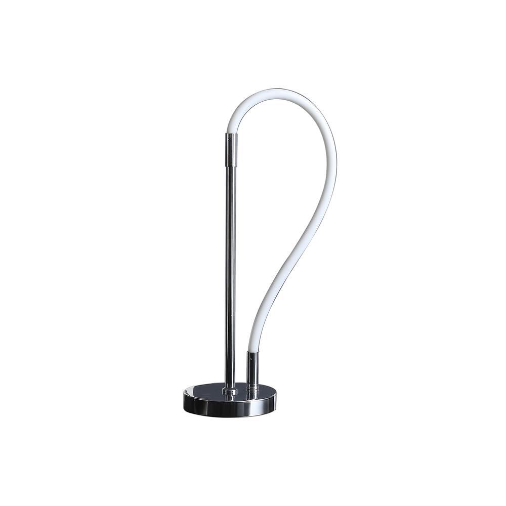 Elastilight Led Tube W/ Magnetic End Contemporary Chrome Table Lamp. Picture 1