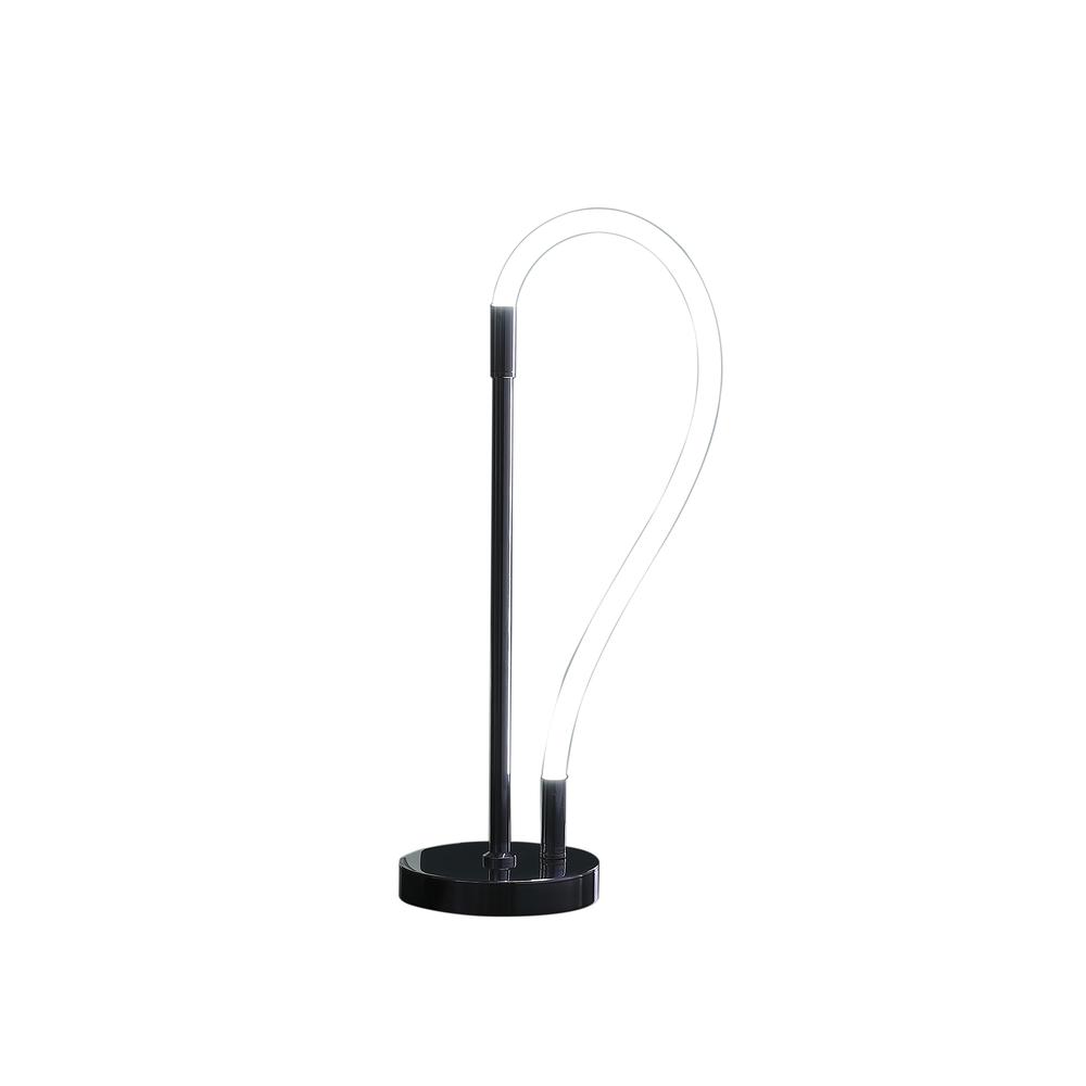 Elastilight Led Tube W/ Magnetic End Contemporary Chrome Table Lamp. Picture 2