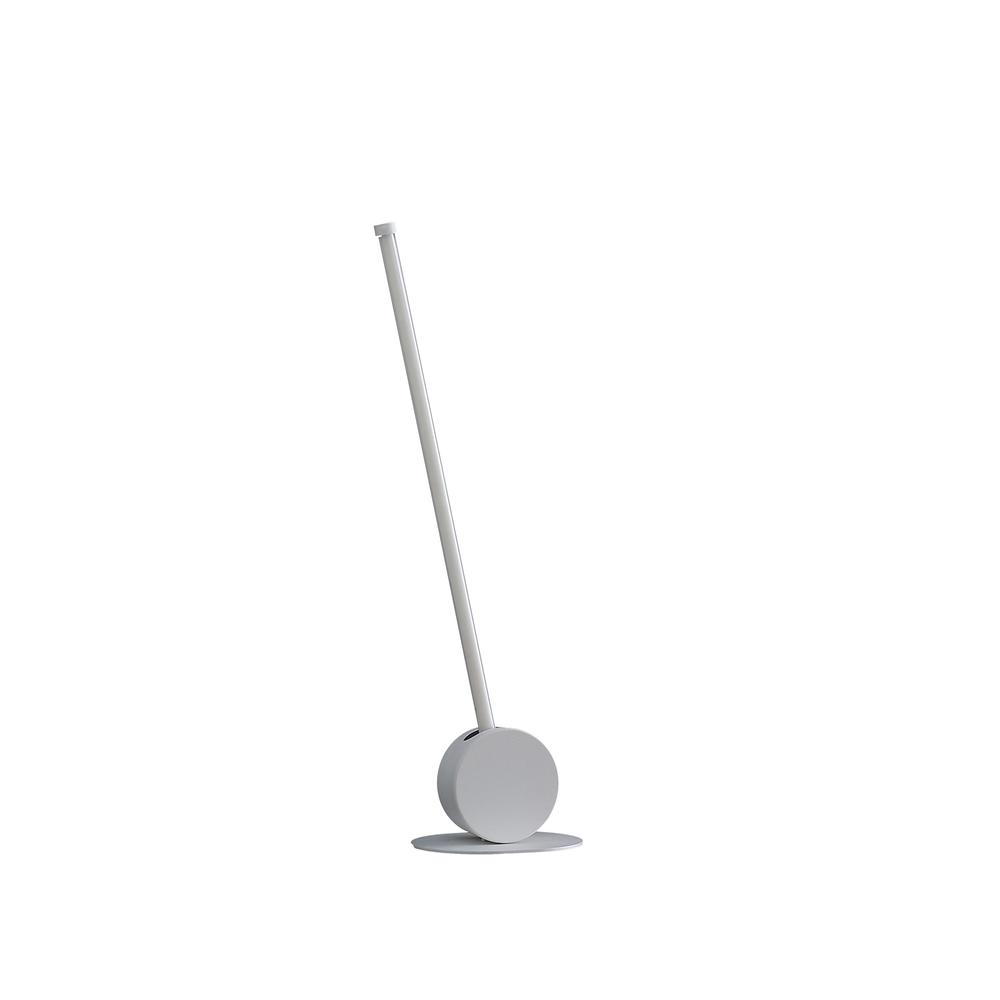 23" In Modern Led Leaning Towering Stick Metal Table Lamp. Picture 2