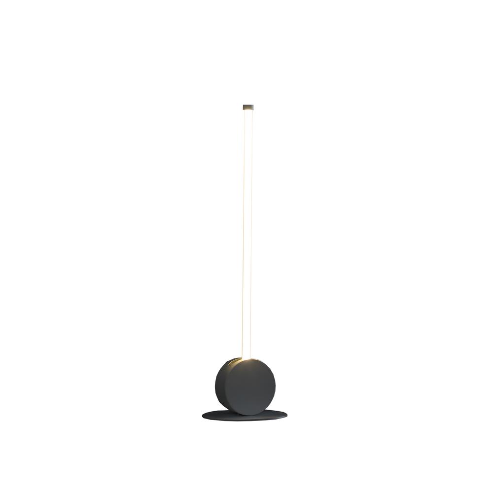 23" In Modern Led Leaning Towering Stick Metal Table Lamp. Picture 3