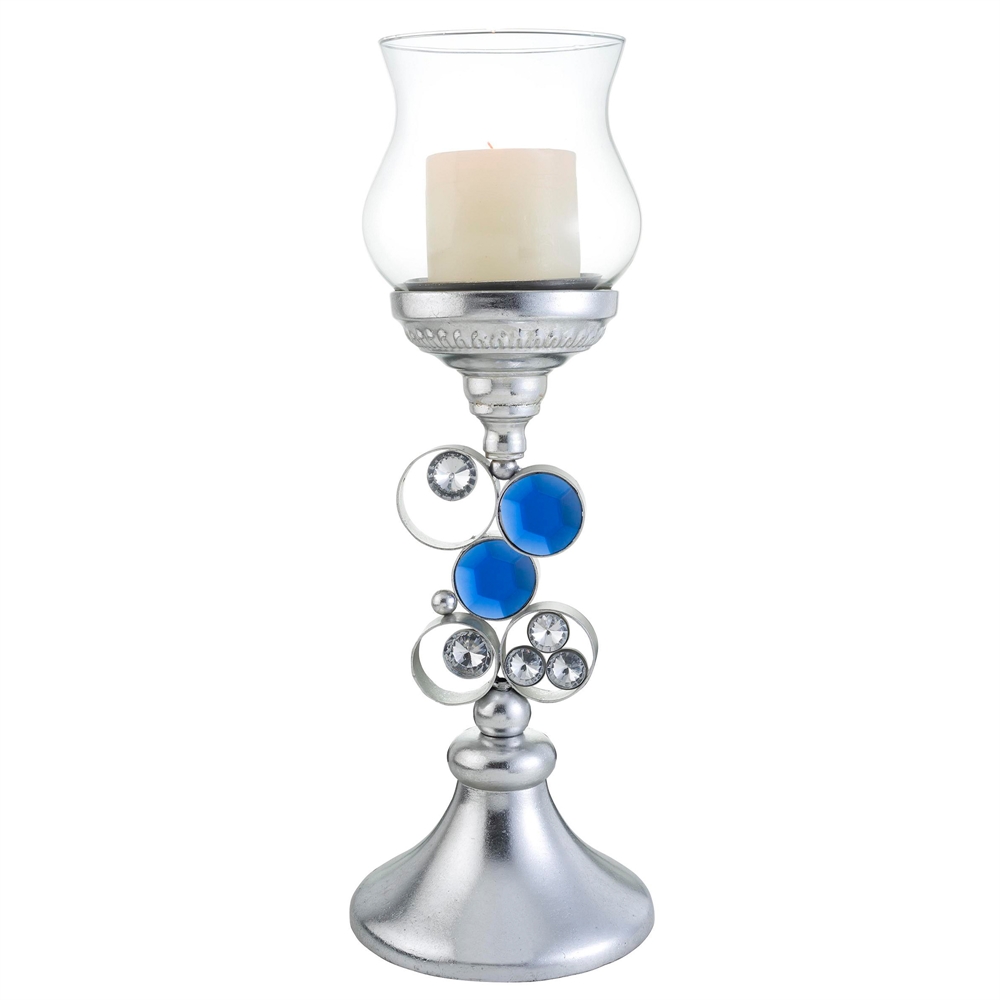 18"H Just Dazzle Candleholder W/Out Candle. Picture 1