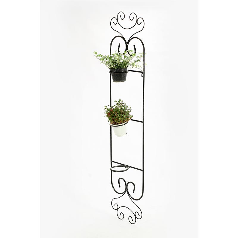 58" 3 Pot Plant Cast-Iron Wall Planter Décor. Picture 3