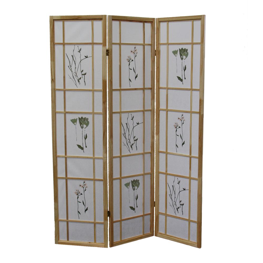 3 Panel Shoji Screen - Natural. Picture 6