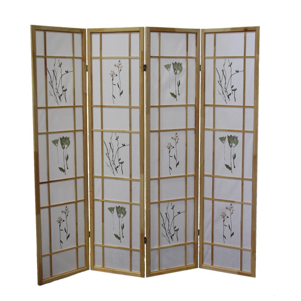 3 Panel Shoji Screen - Natural. Picture 5