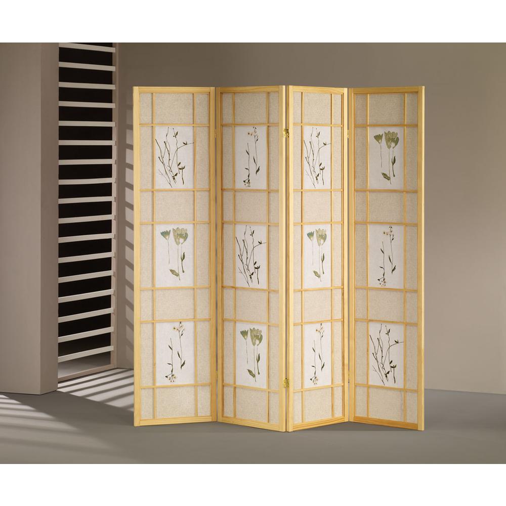 3 Panel Shoji Screen - Natural. Picture 3
