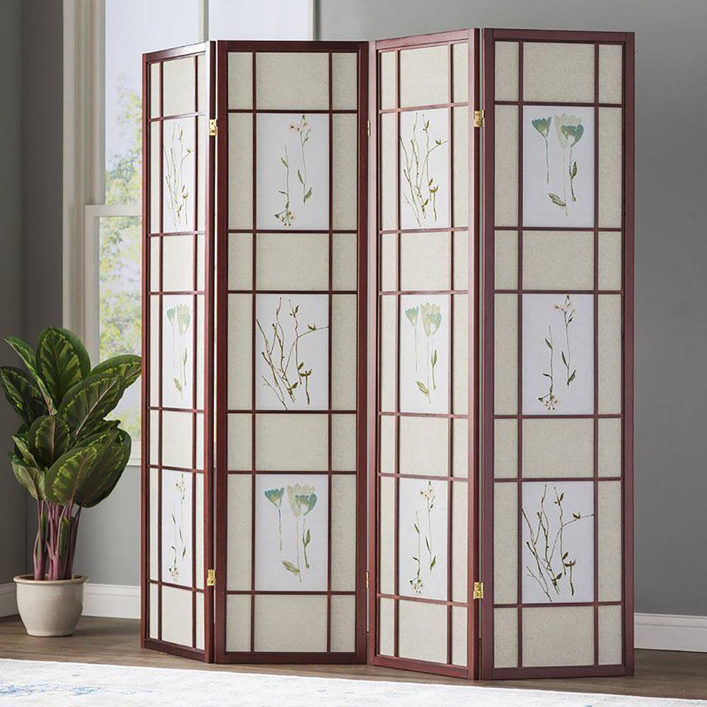 3 Panel Shoji Screen - Cherry. Picture 3