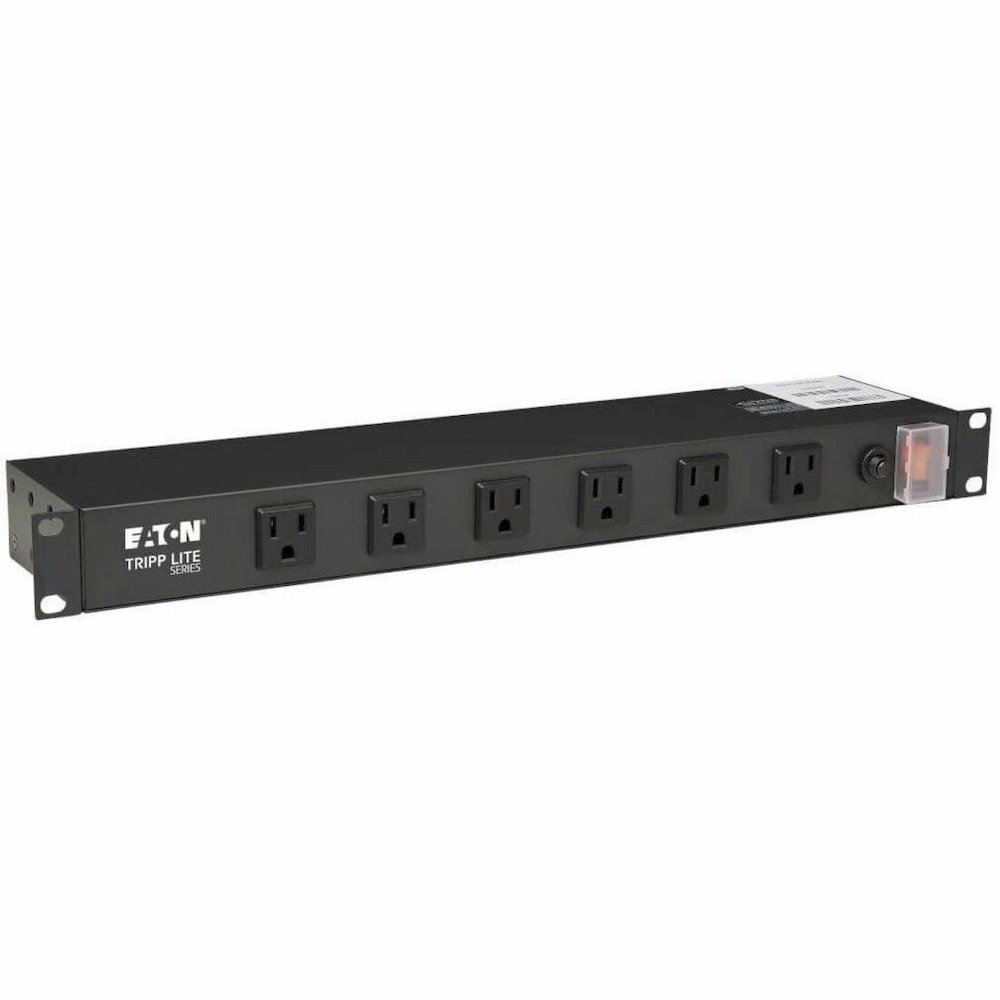 Tripp Lite series Power Strip 120V AC - NEMA 5-15P - 12 x NEMA 5-15R - 15 ft Cord - 15 A Current - 120 V AC Voltage - Rack-mountable - Black. Picture 1