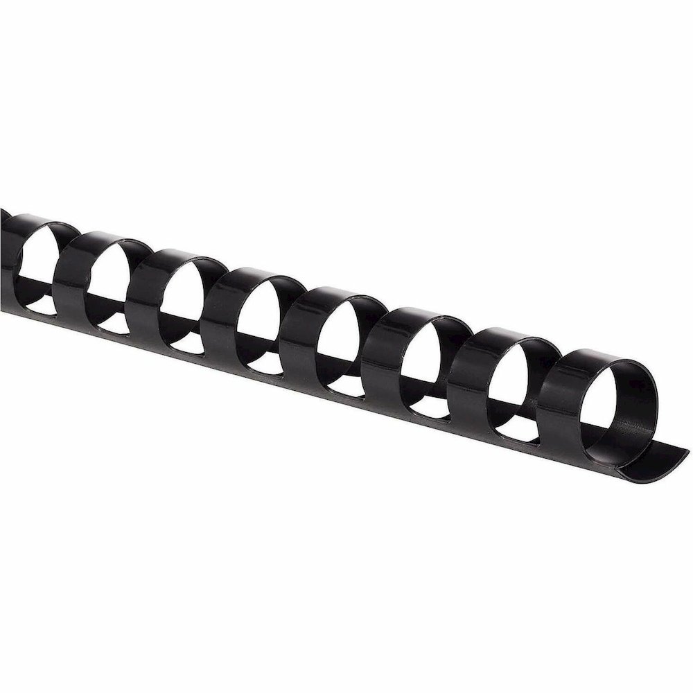 Mead CombBind Binding Spines - 0.43" Maximum Capacity - 70 x Sheet Capacity - For Letter 8 1/2" x 11" Sheet - Plastic - 125 / Box. Picture 1