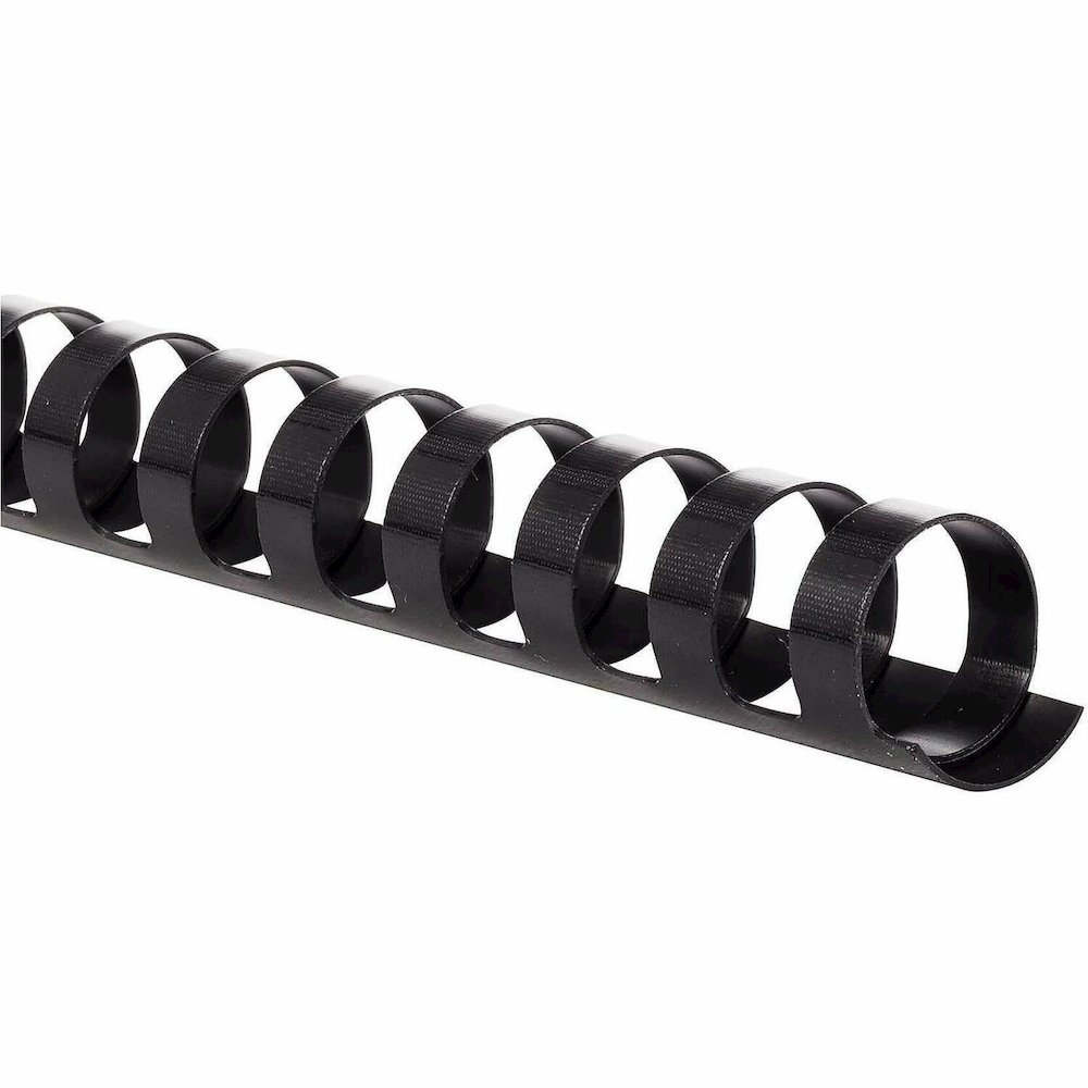 Mead CombBind Binding Spines - 0.62" Maximum Capacity - 125 x Sheet Capacity - For Letter 8 1/2" x 11" Sheet - Plastic - 125 / Box. Picture 1