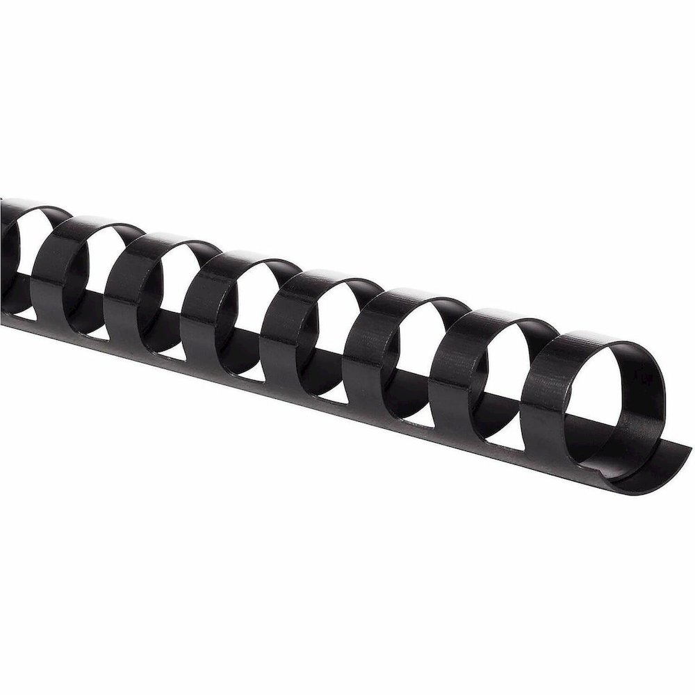 Mead CombBind Binding Spines - 0.56" Maximum Capacity - 105 x Sheet Capacity - For Letter 8 1/2" x 11" Sheet - Plastic - 125 / Box. Picture 1
