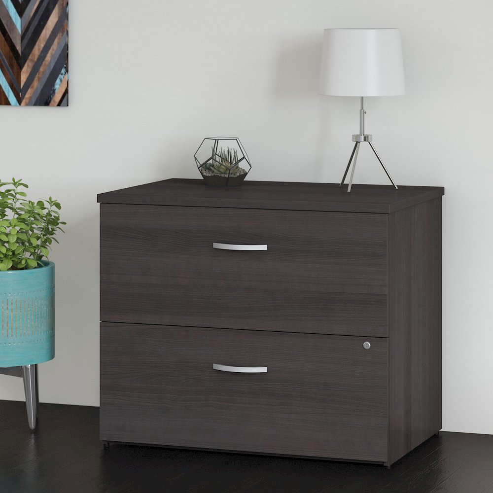 Studio C 2 Drawer Lateral File Cabinet. Picture 2