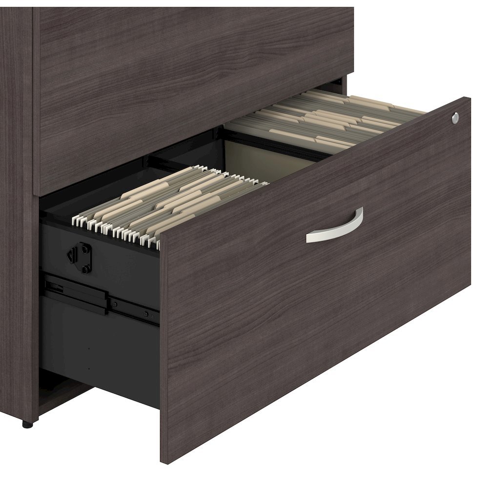 Studio C 2 Drawer Lateral File Cabinet. Picture 4