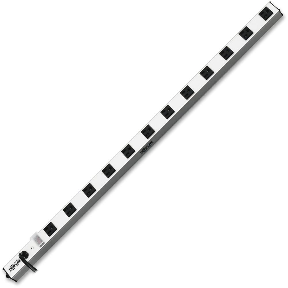Tripp Lite by Eaton 12-Outlet Vertical Power Strip 120V 15A 15 ft. (4.57 m) Cord 5-15P 36 in. - NEMA 5-15P - 12 NEMA 5-15R - 15ft. Picture 1