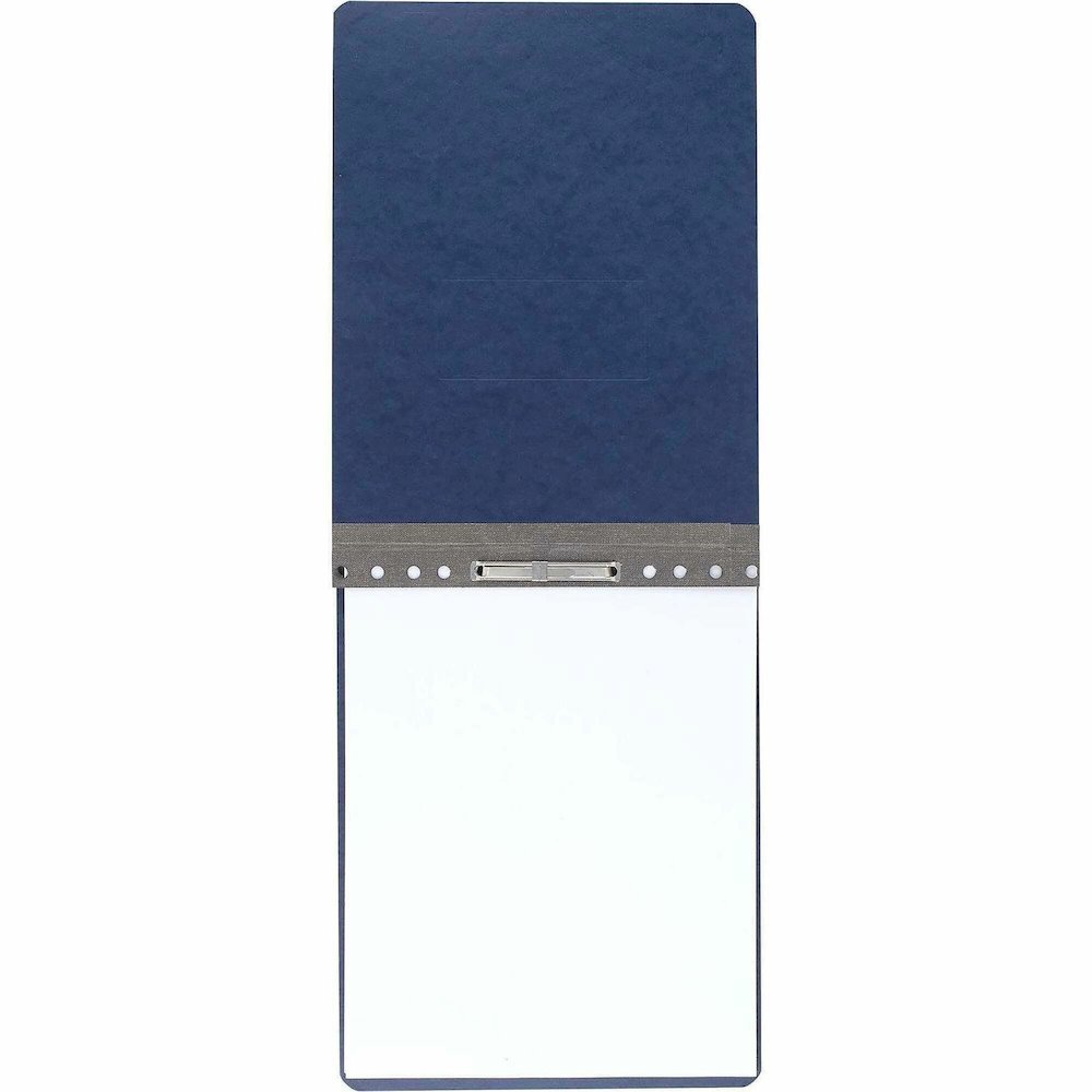 ACCO Presstex Letter Recycled Report Cover - 2" Folder Capacity - 8 1/2" x 11" - Folder - 20 pt. - Presstex, Tyvek - Dark Blue - 30% Recycled - 1 Each. Picture 1