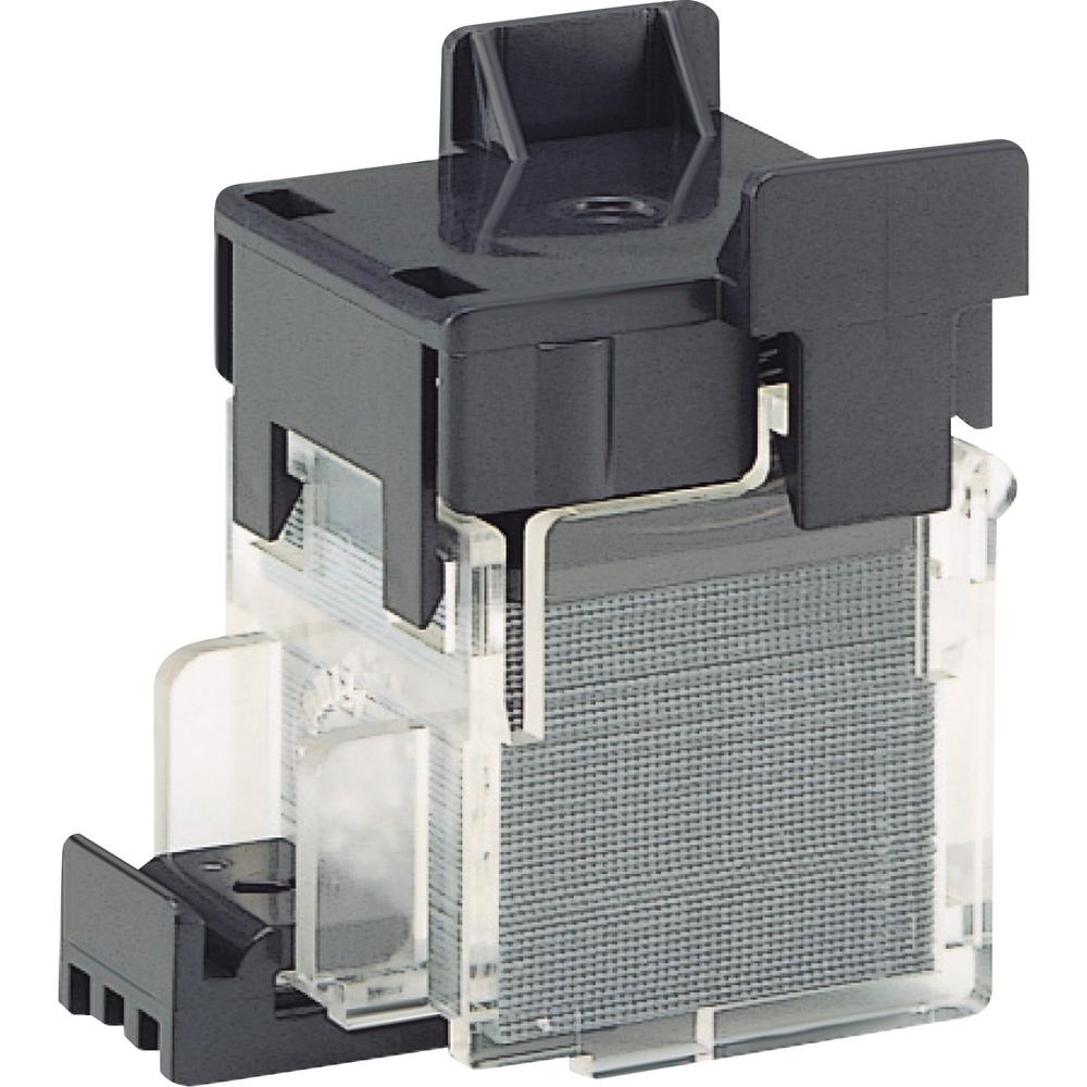 MAX Flat Clinch Staples - 2000 Per Cartridge - 1/4" Leg - 3/8" Crown - Holds 20 Sheet(s) - for Paper - 1.5" Height x 1.5" Width x 1.3" Depth2000 / Box. Picture 1