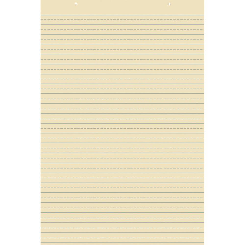 Pacon Recyclable Ruled Tagboard Sheet - 0.88"Height x 24"Width x 36"Length - 100 / Pack - Manila. Picture 1