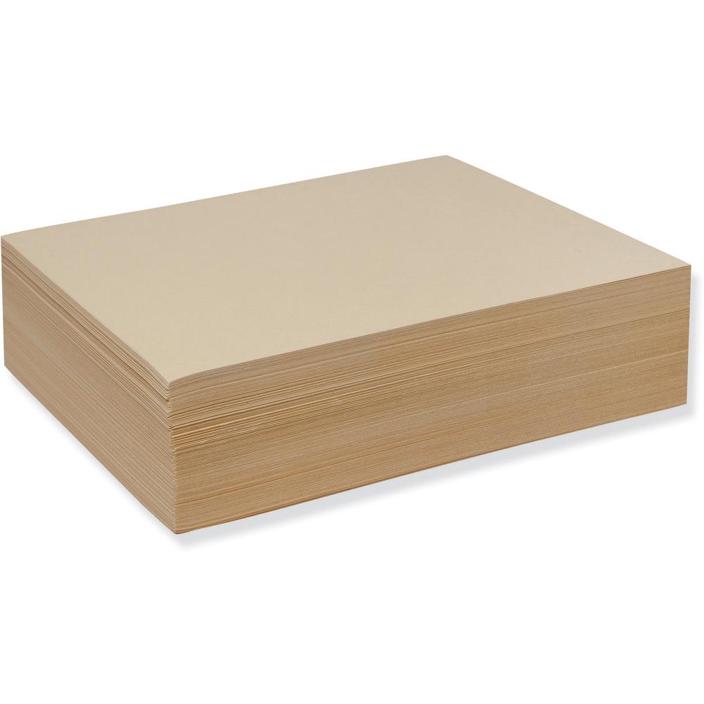 Pacon Drawing Paper - 500 Sheets - Plain - 9" x 12" - Manila Paper - Heavyweight - 500 / Ream. Picture 1
